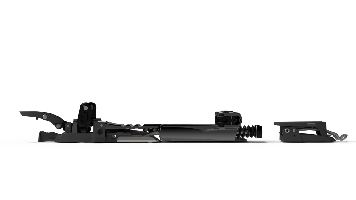 Meidjo 3.0 Large Black telemark binding NTN Black The M Equipment