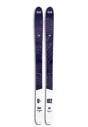 Zag Ubac Line. Free touring skis from Chamonix, for NZ